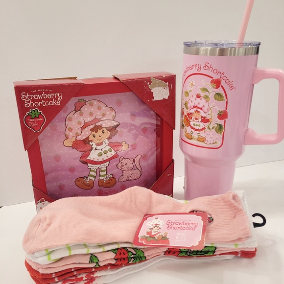 Strawberry Shortcake Accessories - Strawberry Shortcake Three Piece Bundle